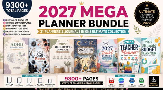 2027 Mega Planner Bundle